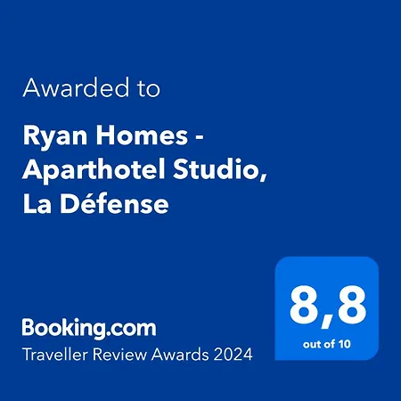 Ryan Homes Studio - In Aparthotel, La Defense Courbevoie Exterior photo